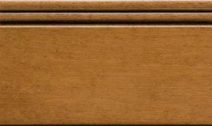 Maple with Fawn Stain and Brushed Black Glaze